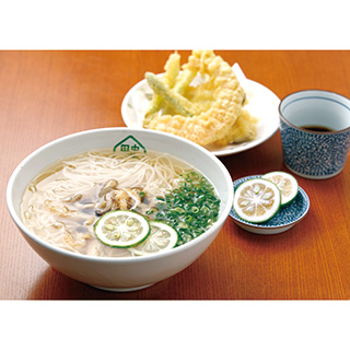 麺家にゅうめん野菜天ぷらセット